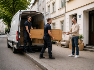 Möbeltransporte von Baumärkten bis zum Bordstein in Berlin