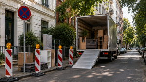 Umzüge mit Halteverbotszone mit dem Möbeltaxi Berlin