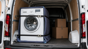 Professionelle Waschmaschinentransporte mit dem Berliner Möbeltaxi